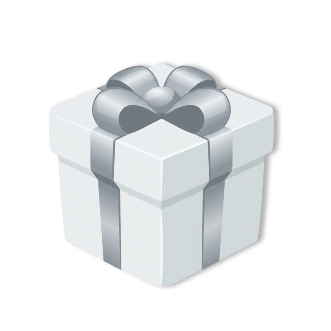 Silbernes Überraschungsgeschenk