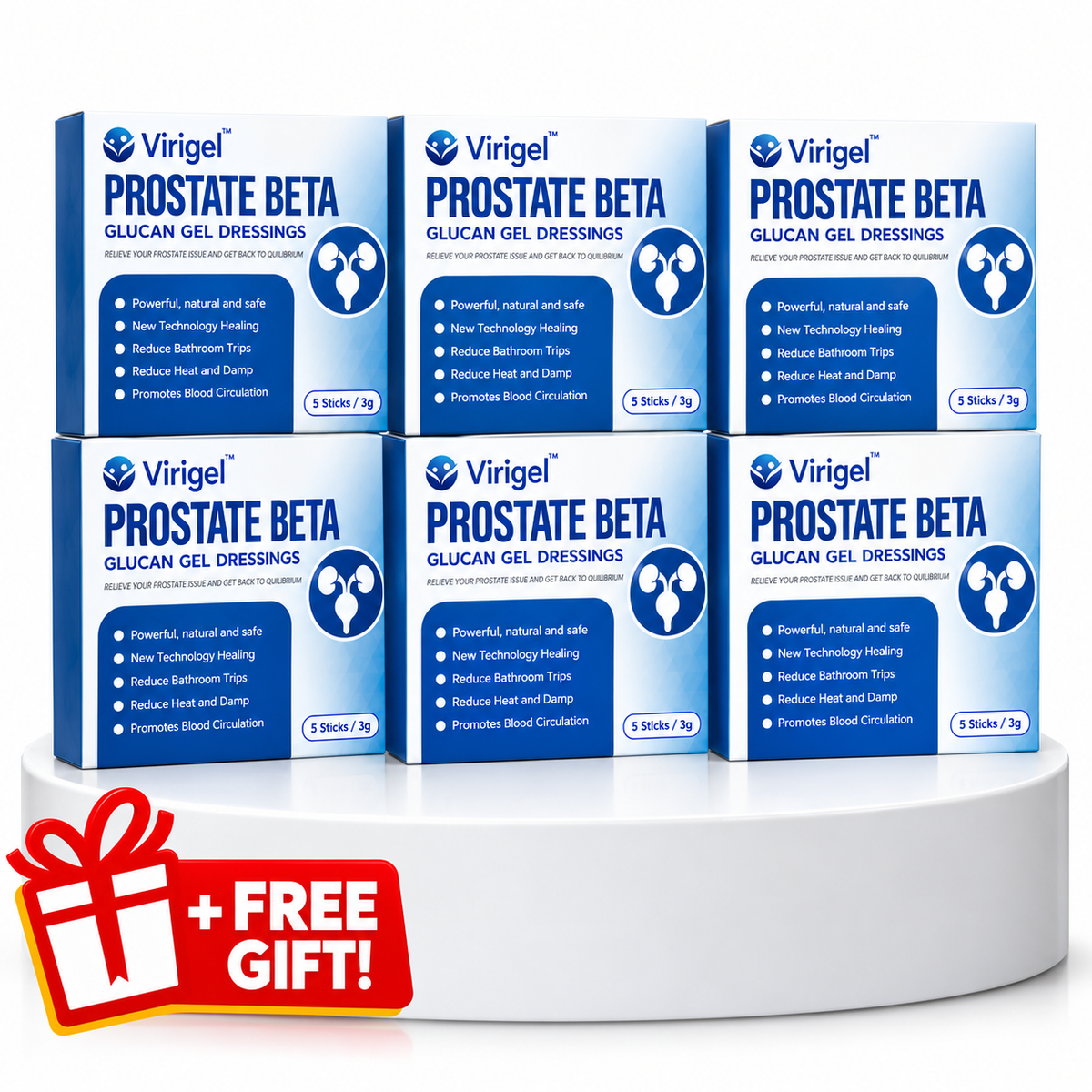 Virigel™ | Prostate Glucan Gel Dressing