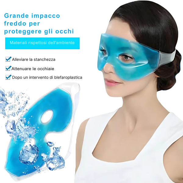 Cooling Gel Eye Mask  Wake Up Looking Rested, Refreshed & Less Puffy